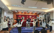 万师润万心：家具学院开展“劲舞青春，健康心理”啦啦操选拔赛