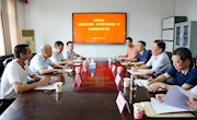 会昌县委常委、组织部长蓝晓植一行到我院考察交流