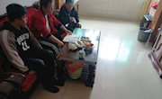 一路家访一路情　 扶志扶智促成长
