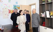 省委教育工委委员、省教育厅副厅长汪立夏到学院督导调研学生心理健康教育工作